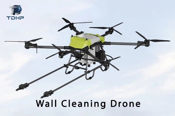 C40A High-Pressure Window Cleaning Drone: RTK, Modular Design 