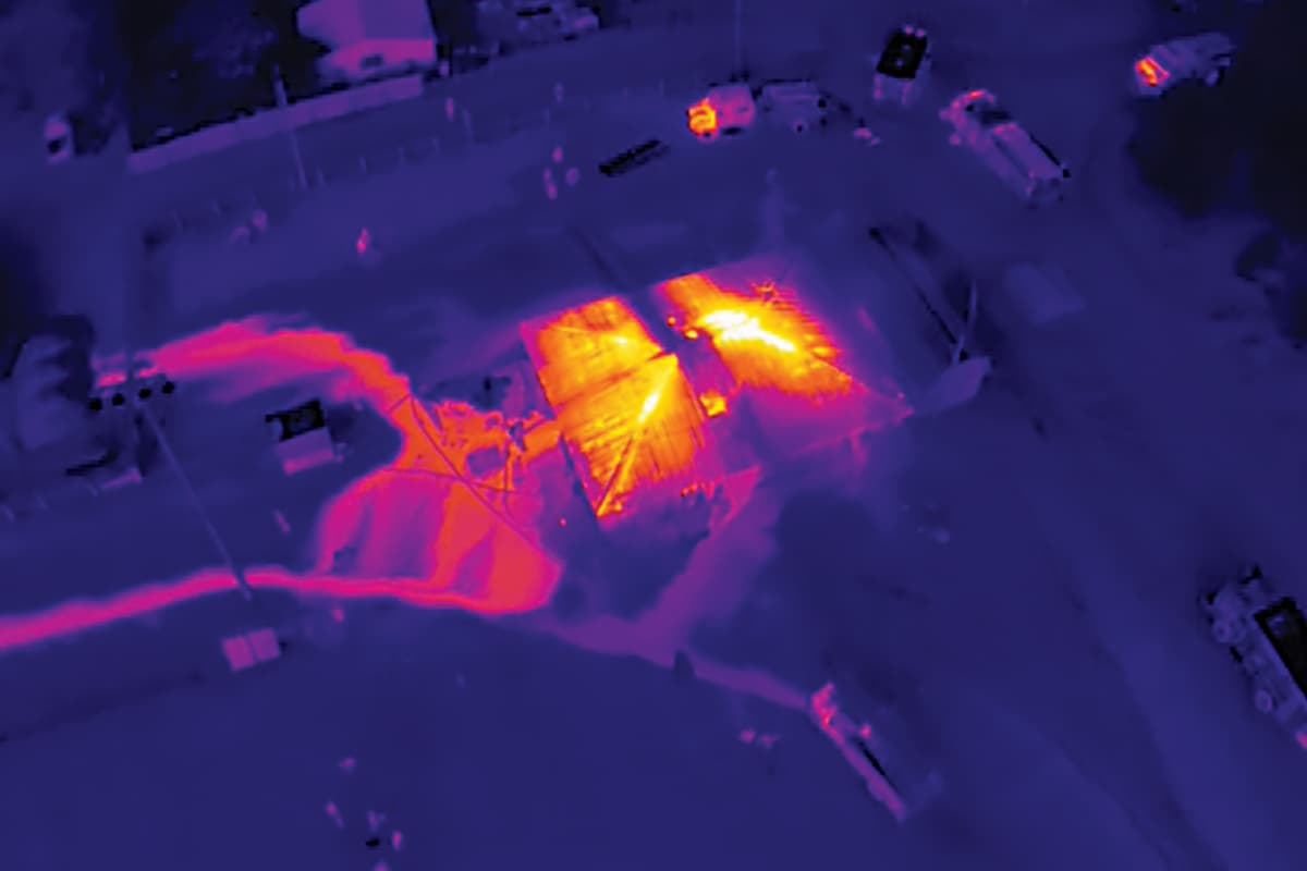What Does a Thermal Drone Do in Firefighting?