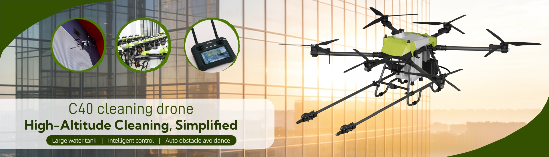 TDHP | Agricultural & Cleaning Drone Manufacturer