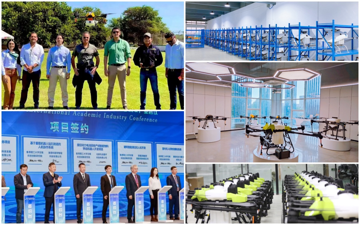 TDHP H20 agricultural spraying and spreading dual-purpose plant protection drone