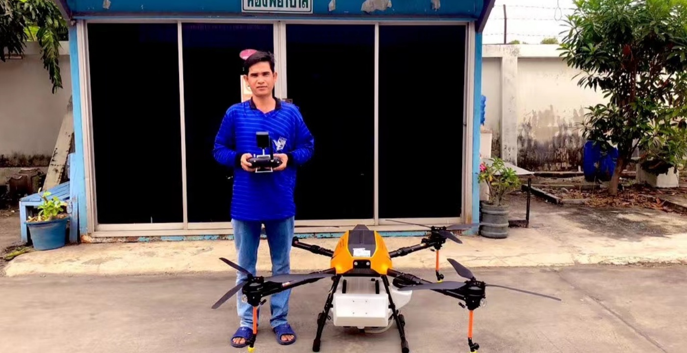 TDHP H20 agricultural spraying and spreading dual-purpose plant protection drone