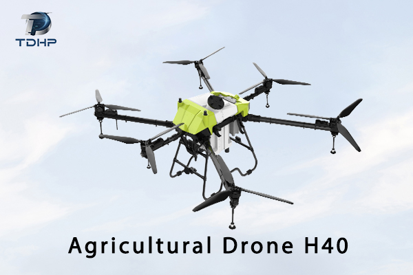 H40 6-Axis Heavy-Duty Agricultural Drone | 40L Spray 50L Spread