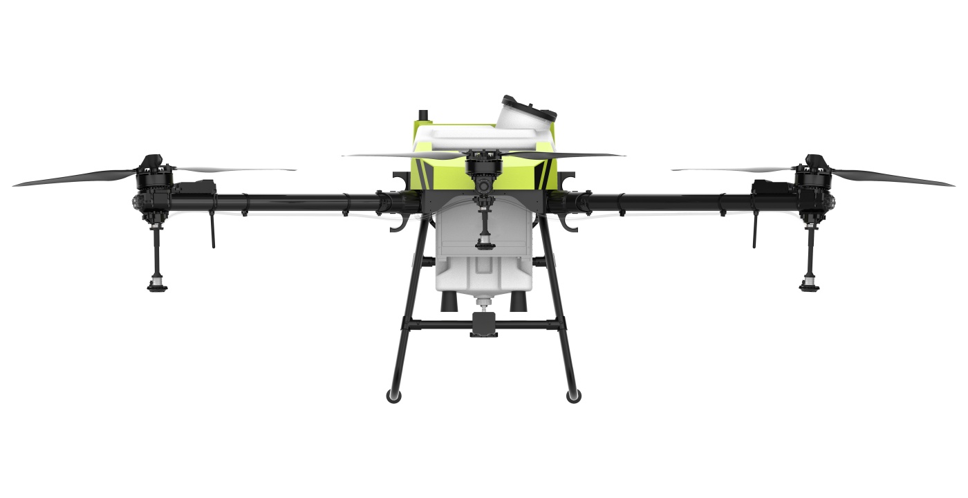 TDHP H40 heavy-duty 6-axis agricultural drone with 40L spraying and 50L spreading system for large-scale farm operation