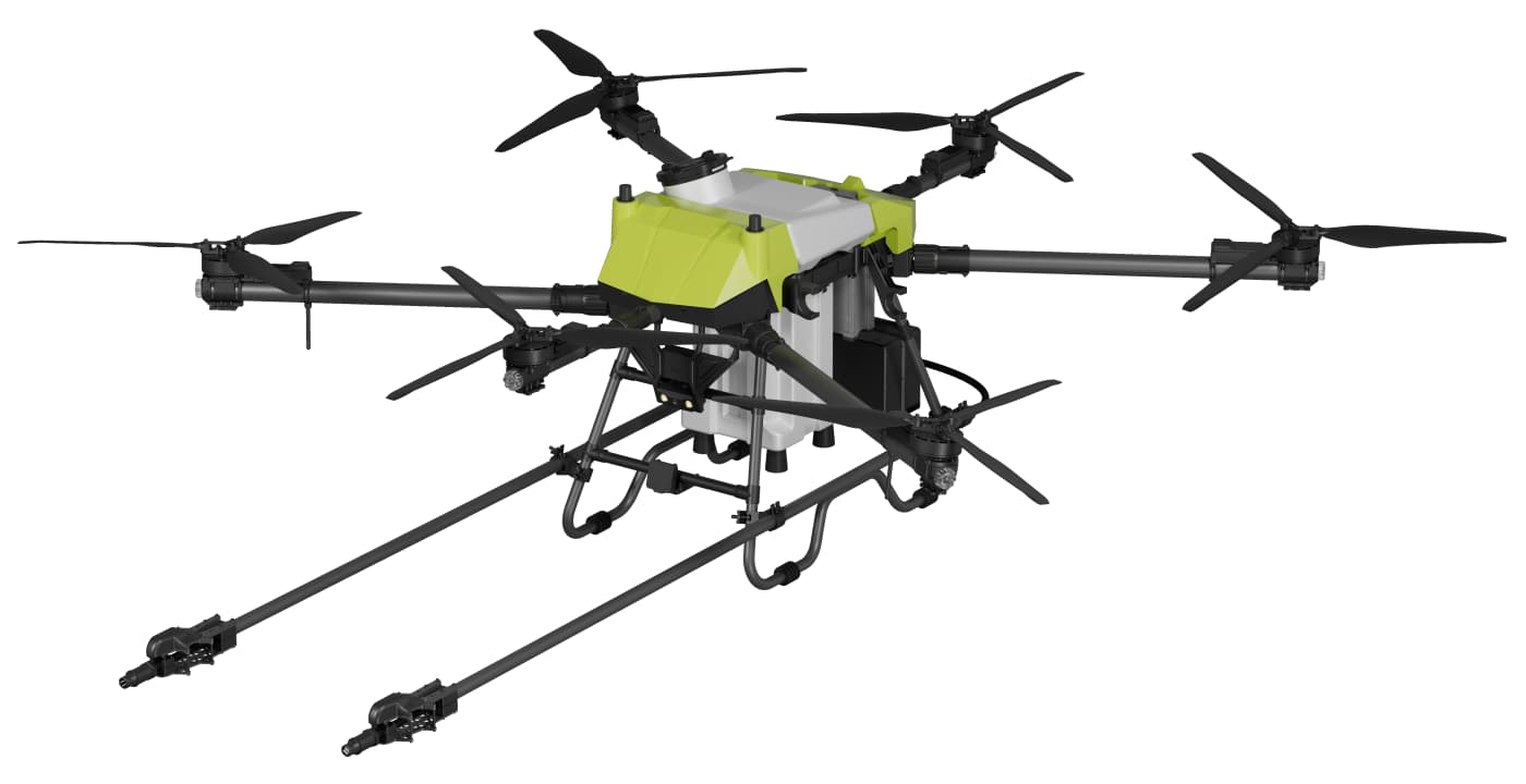 C40A window cleaning drone spraying glass curtain wall of skyscraper C40A window cleaning drone spraying glass curtain wall of skyscraper