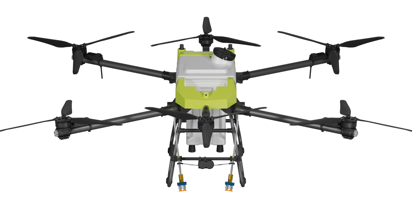 C40B drone cleaning solar panels on industrial rooftop array C40B drone cleaning solar panels on industrial rooftop array