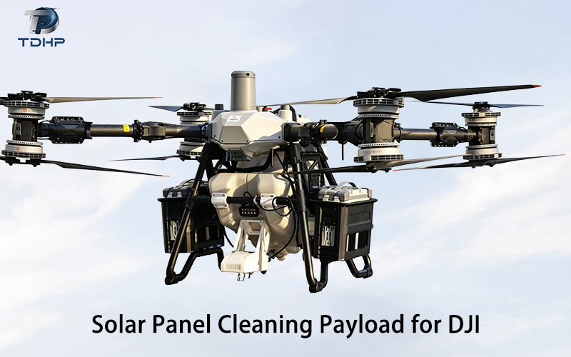 Solar Panel Cleaning Payload for DJI FC100 & T100 | TDHP