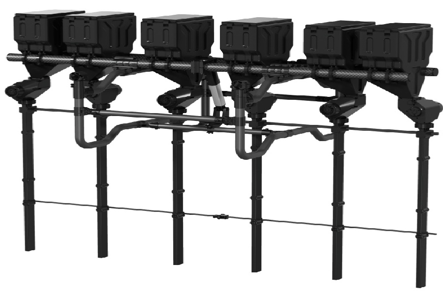 Módulo de semeadura em linha para drones agrícolas DJI e XAG - WillFly Drone