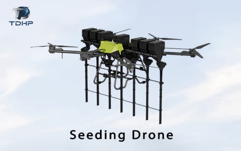 Precision Rice Seeding Drone