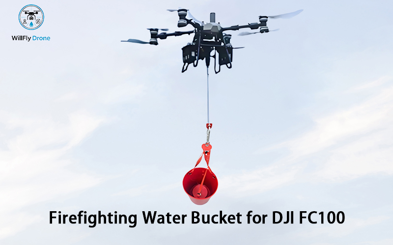 DJI-Compatible Firefighting Water Bucket