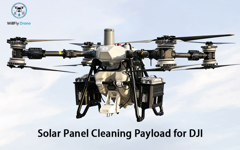 Solar Panel Cleaning Payload for DJI FC100 & T100