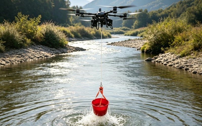 How to Choose a Firefighting Drone Payload