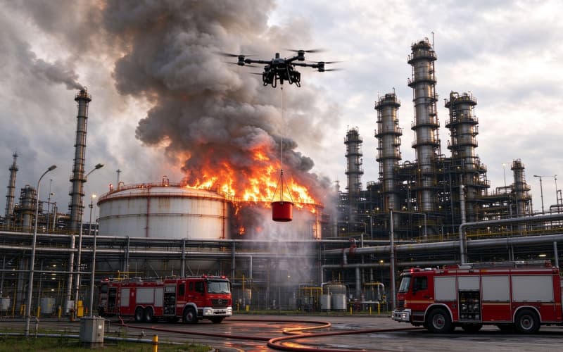 Fire Fighting Drone Use Cases Explained