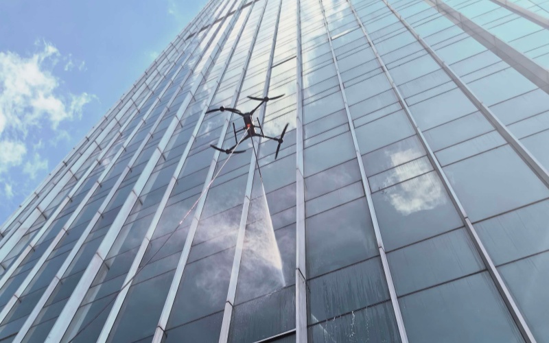 Drone Window Cleaning Cost per Square Meter